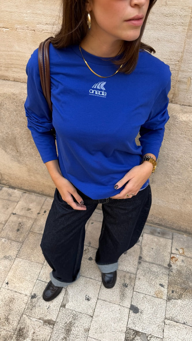 CAMISETA ALWAYS SUMMER AZUL