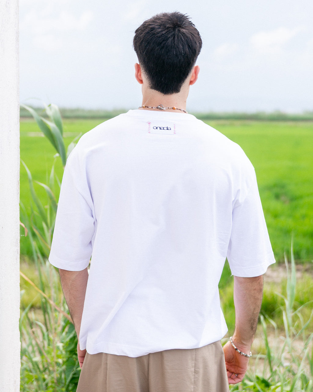 Camiseta Punto de Cruz Blanca